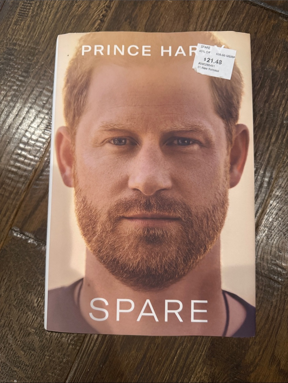 Spare- Prince Harry